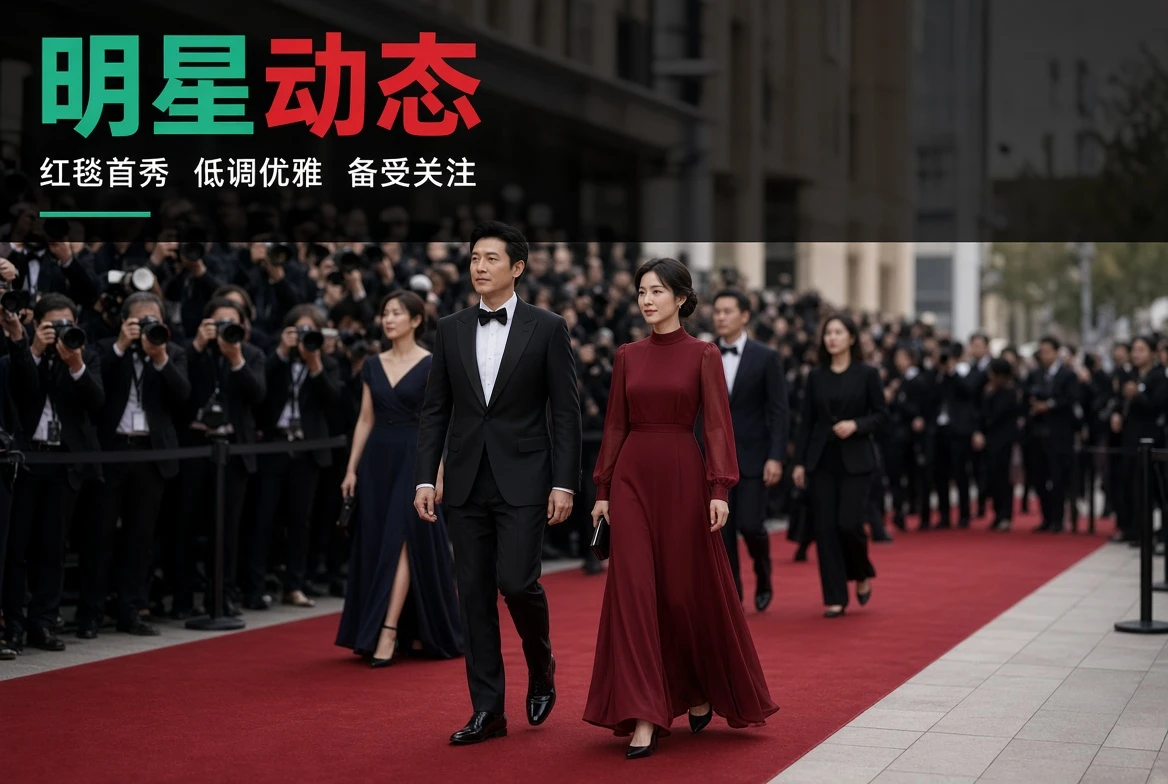 明星公开动态与文化活动视觉导览