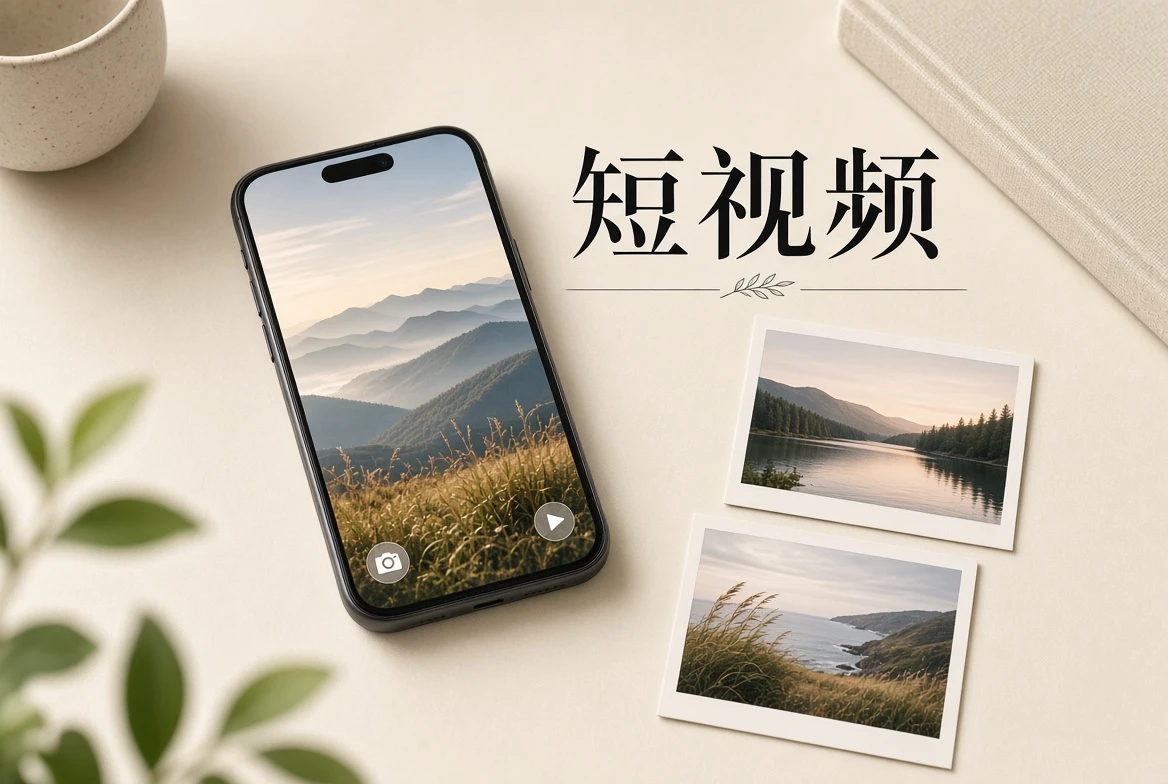 短视频主题导览图片